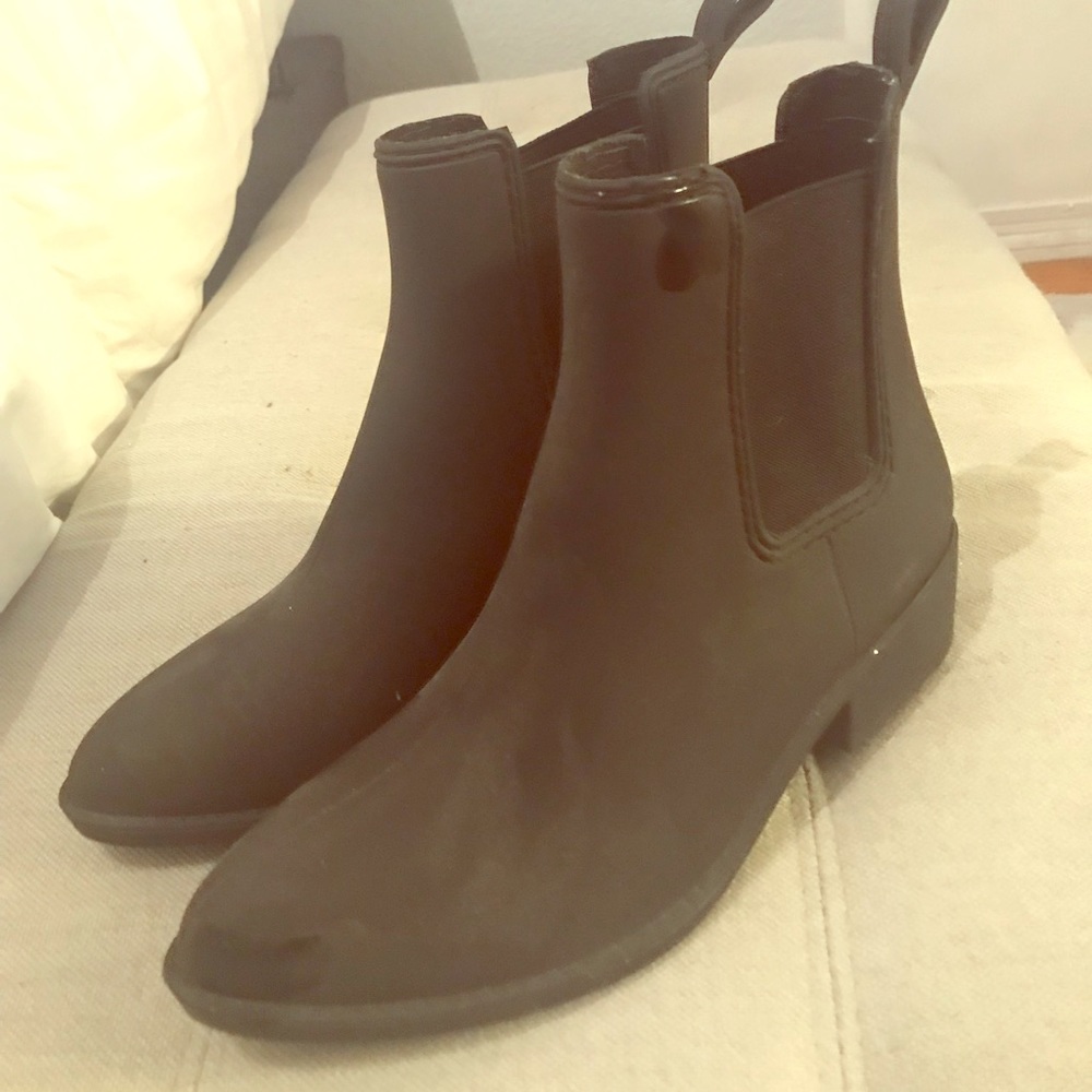Black booties